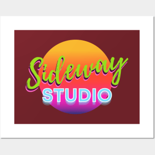 sideway studio logo Posters and Art